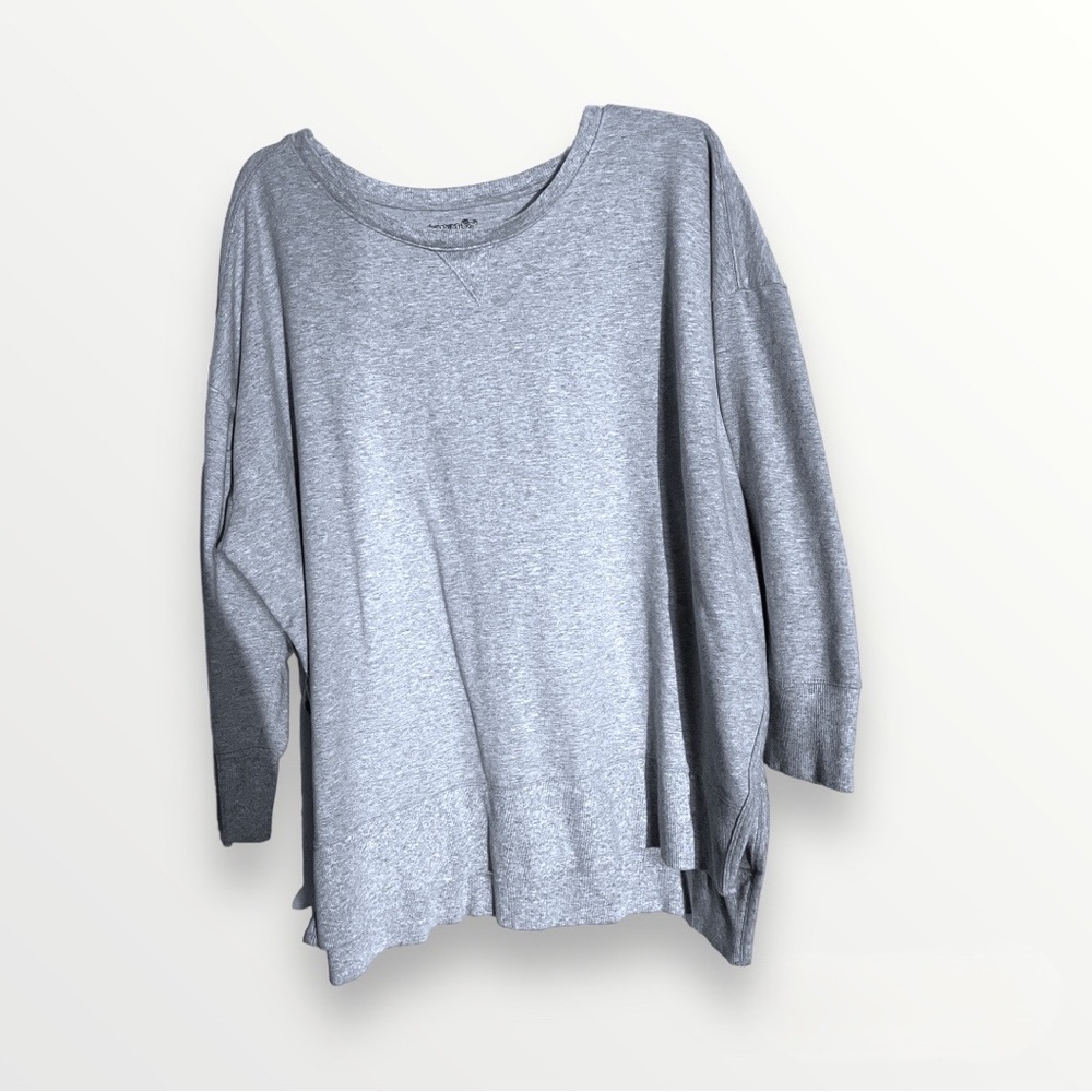 Time in true side slits sweater
